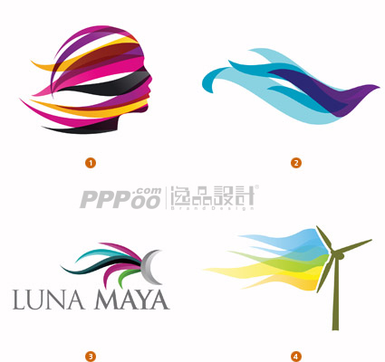 2011年logo设计趋势之飘逸多彩