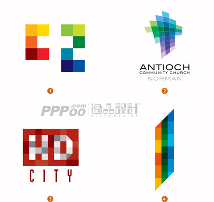 2011年logo设计趋势之数码像素