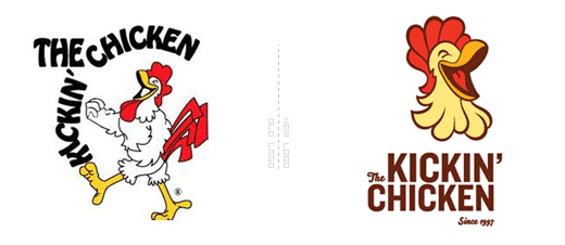 The Kickin’Chicken标志