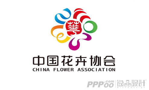 中国花卉协会会徽